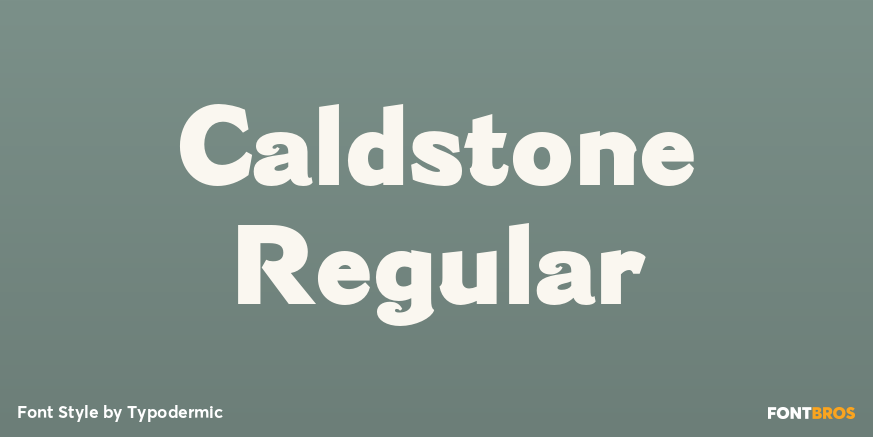 Caldstone Regular Poster