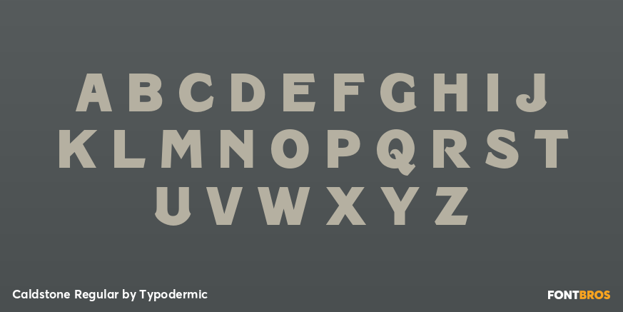 Caldstone Regular Font Poster #1