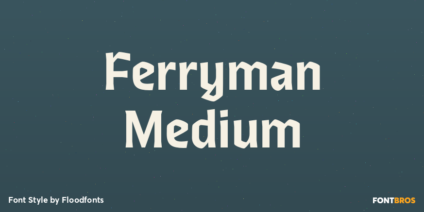 Ferryman Medium Poster
