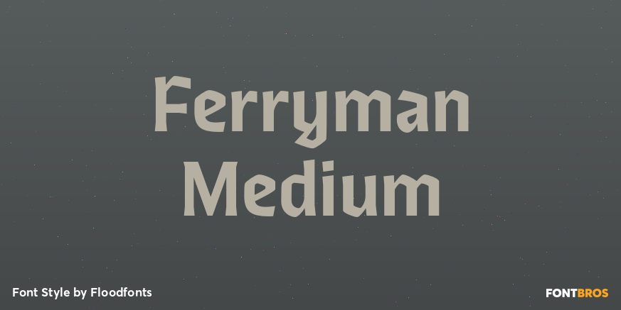 Ferryman Medium Poster