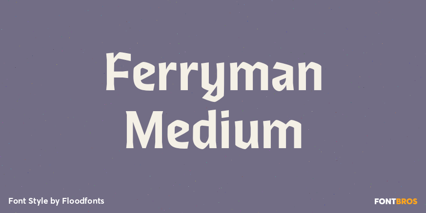 Ferryman Medium Poster