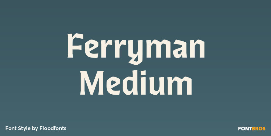 Ferryman Medium Poster