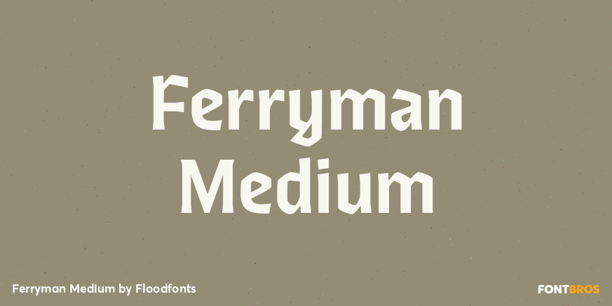 Ferryman Medium Poster