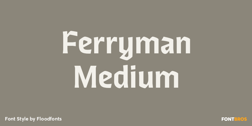 Ferryman Medium Poster