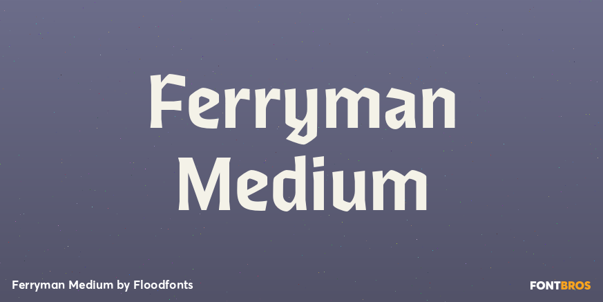 Ferryman Medium Poster