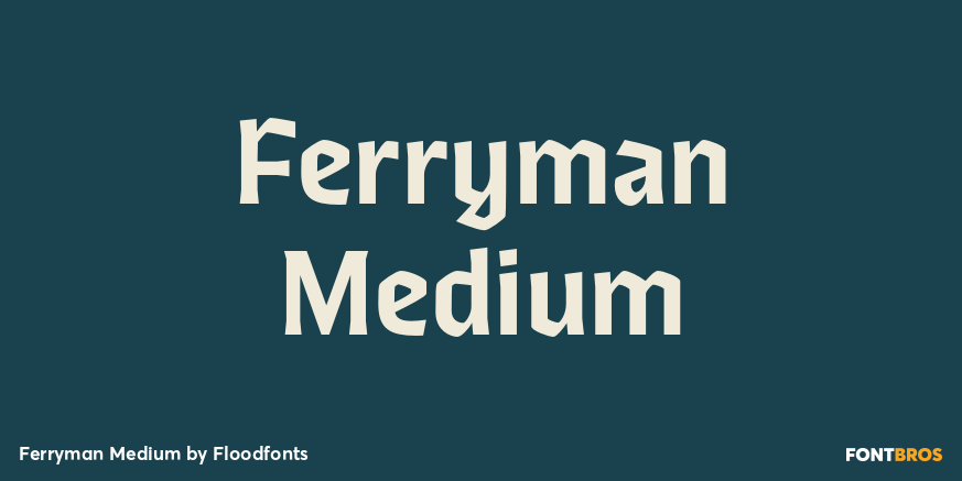 Ferryman Medium Poster