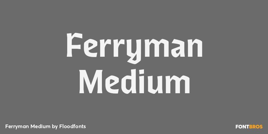 Ferryman Medium Poster