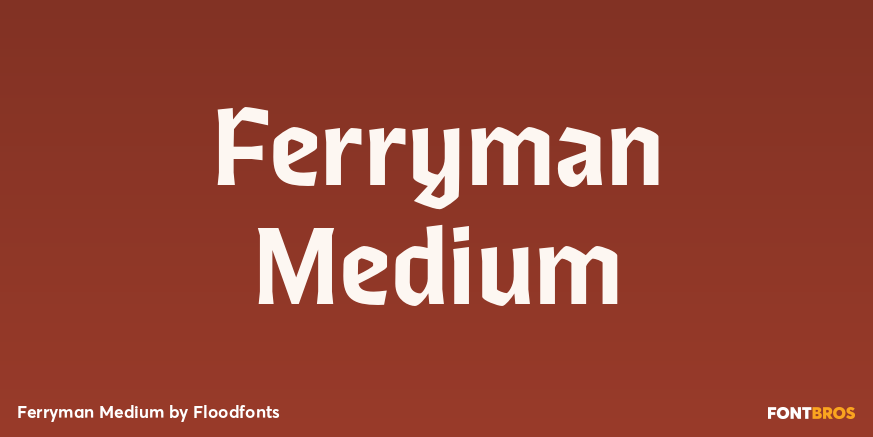 Ferryman Medium Poster