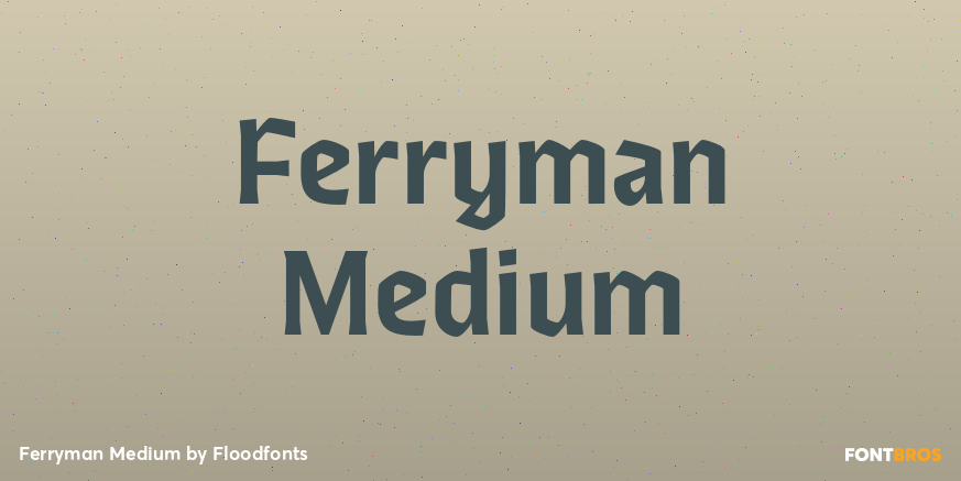Ferryman Medium Poster