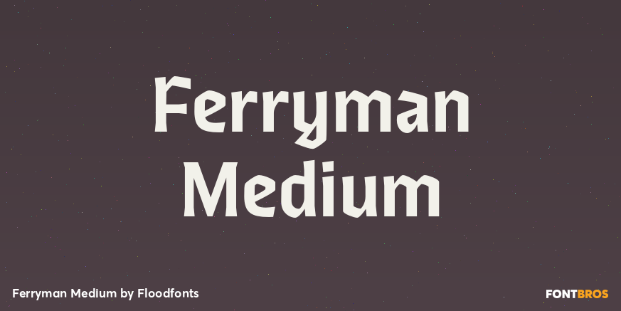 Ferryman Medium Poster