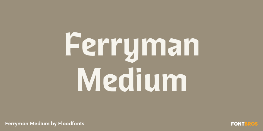 Ferryman Medium Poster