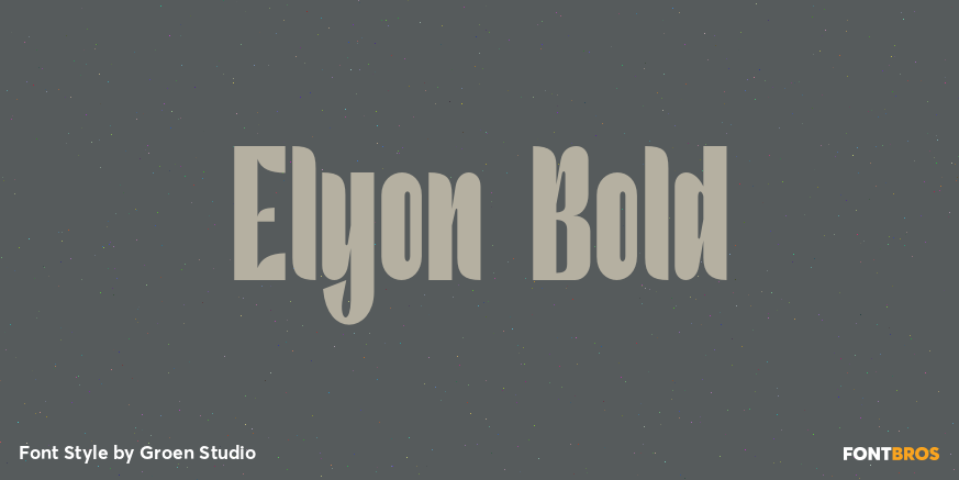 Elyon Bold Poster