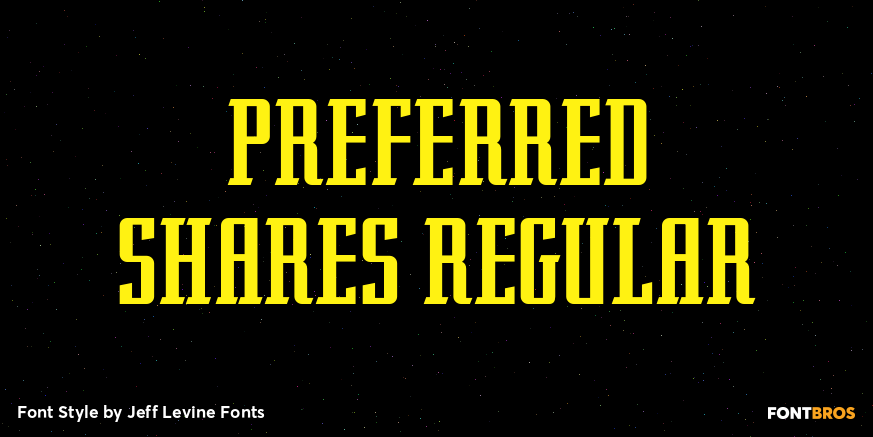 Preferred Shares Regular Poster