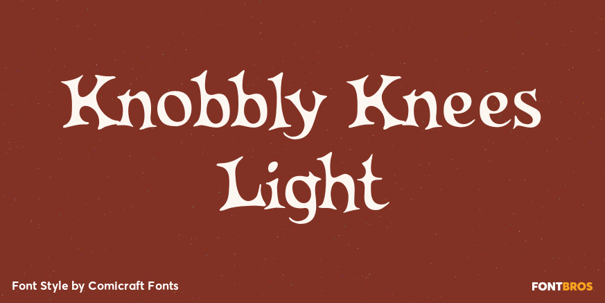 Knobbly Knees Light Poster