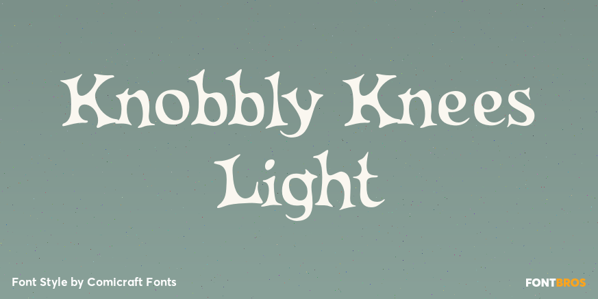 Knobbly Knees Light Poster