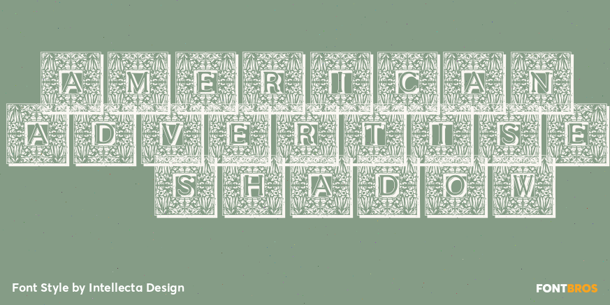 American Advertise 016 Shadow Poster