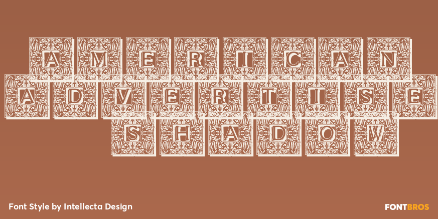 American Advertise 016 Shadow Poster