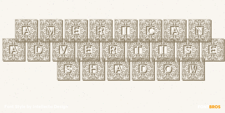 American Advertise 016 Shadow Poster