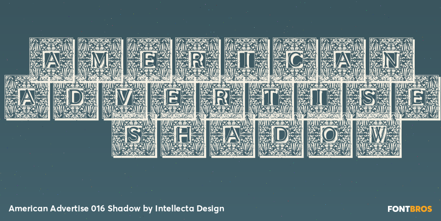 American Advertise 016 Shadow Poster