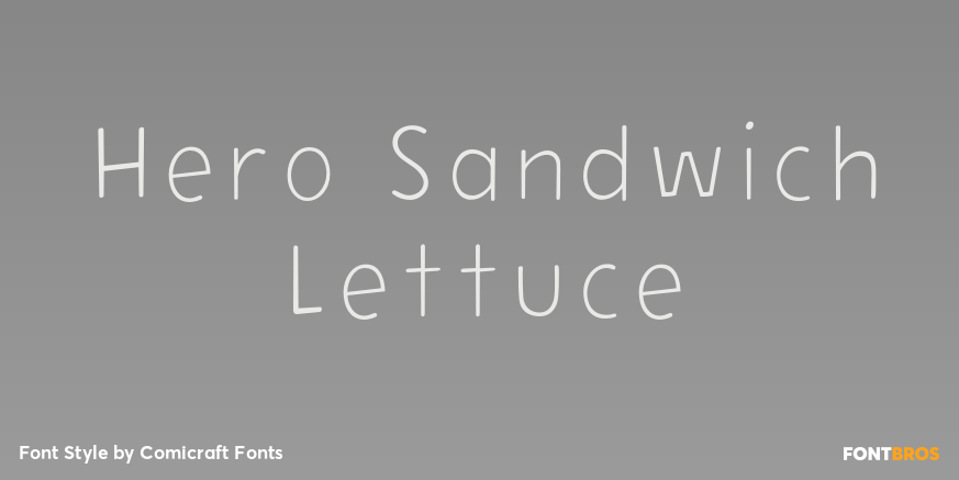 Hero Sandwich Lettuce Poster