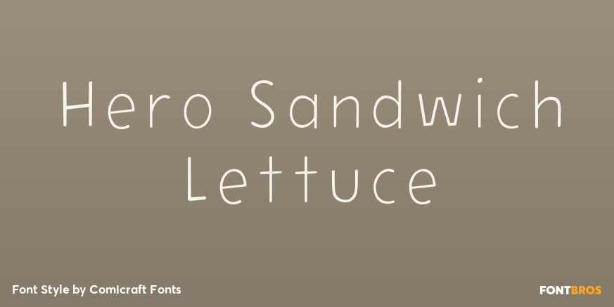 Hero Sandwich Lettuce Poster