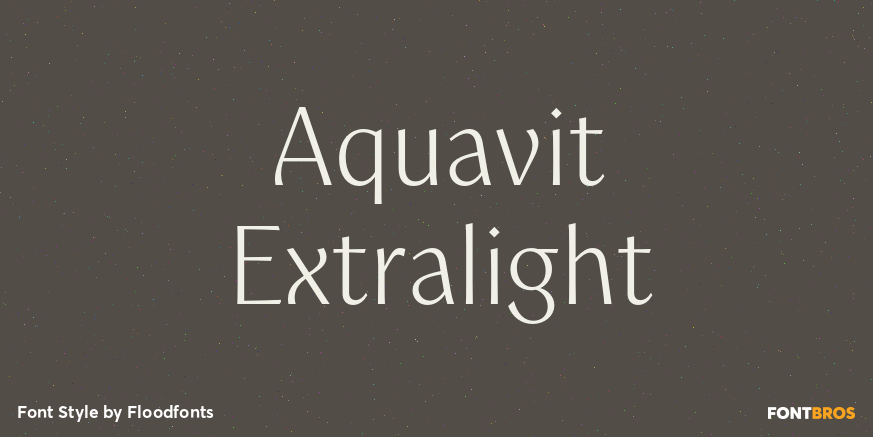 Aquavit Extralight Poster