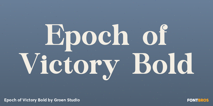 Epoch of Victory Bold Poster