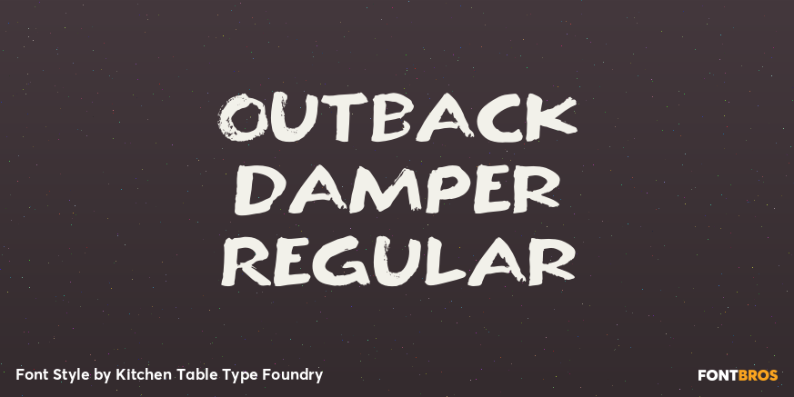 Outback Damper Regular Poster
