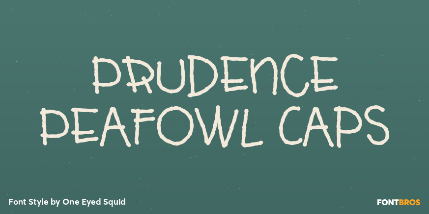 Prudence Peafowl Caps Poster