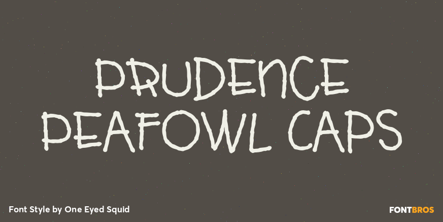 Prudence Peafowl Caps Poster