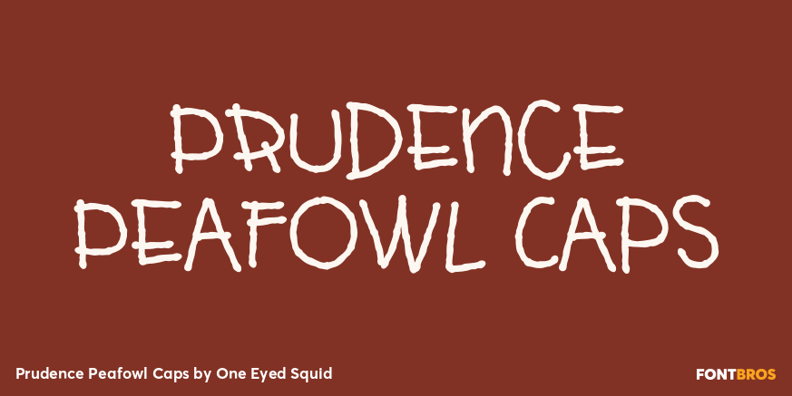 Prudence Peafowl Caps Poster