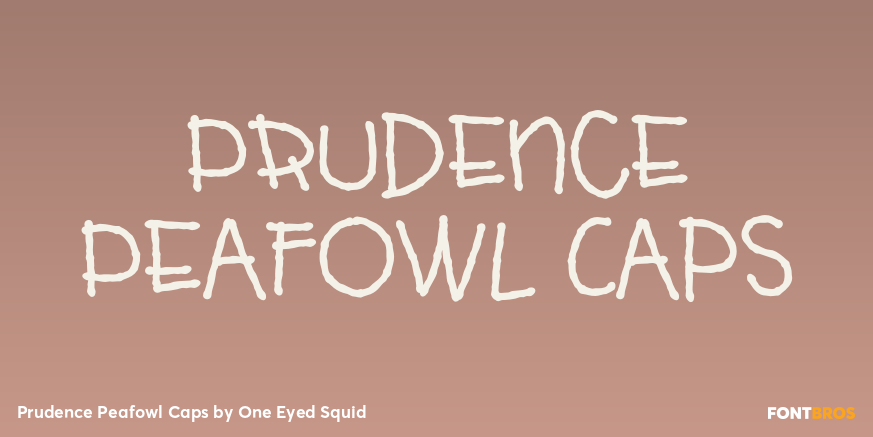 Prudence Peafowl Caps Poster
