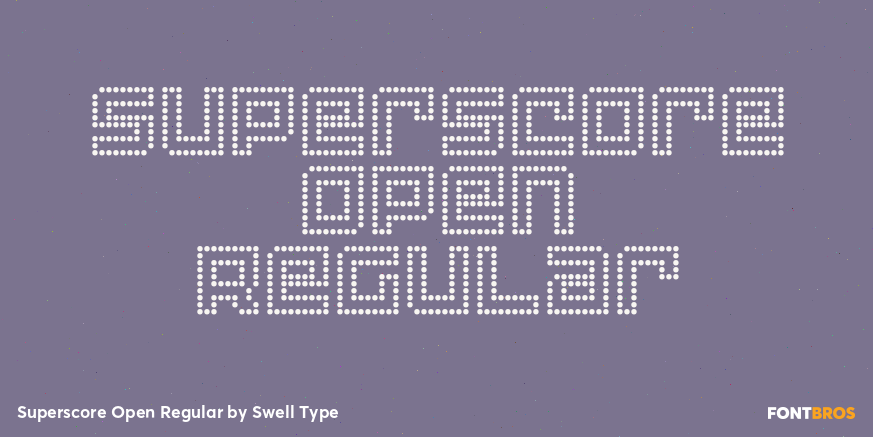 Superscore Open Regular Poster