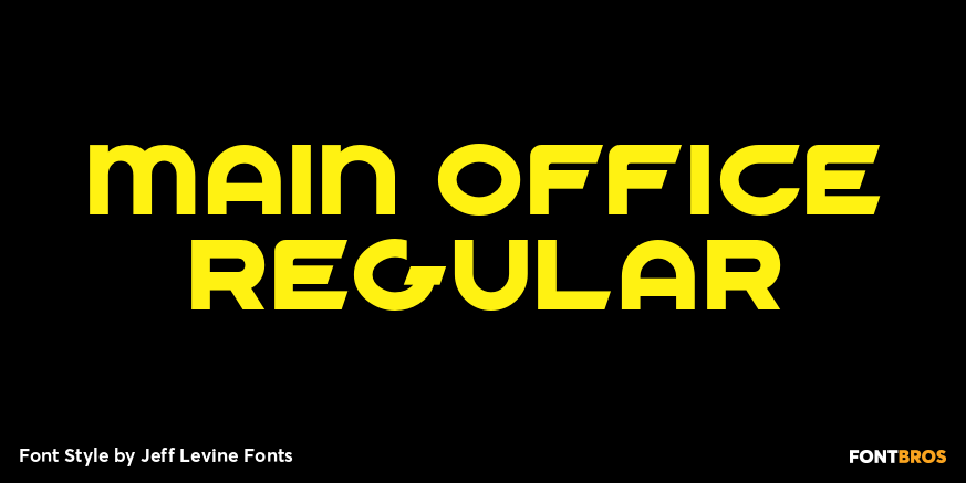 Main Office Regular Poster