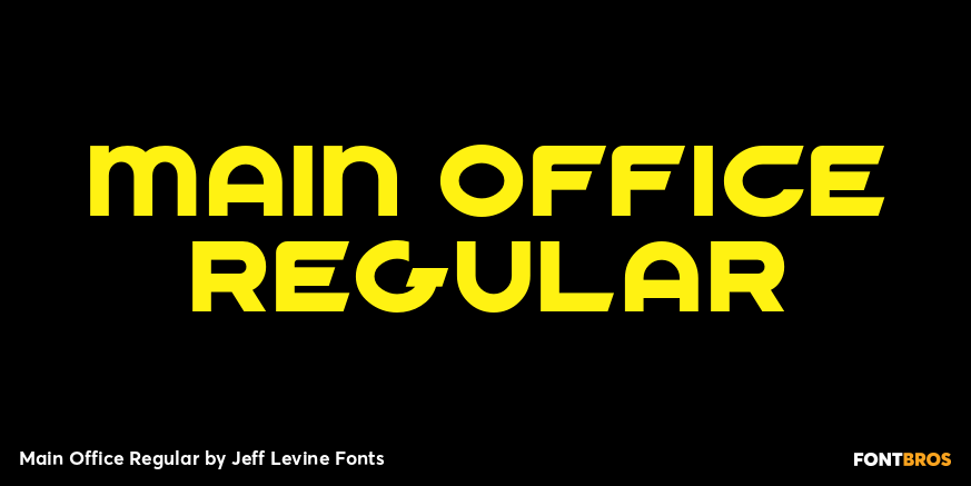 Main Office Regular Poster