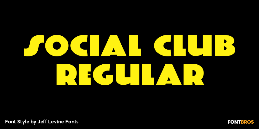 Social Club Regular Poster