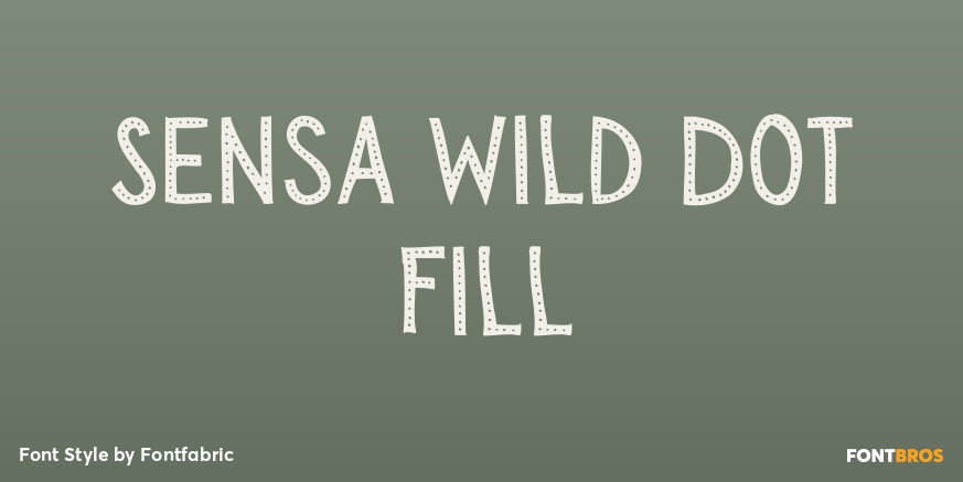 Sensa Wild Dot Fill Poster