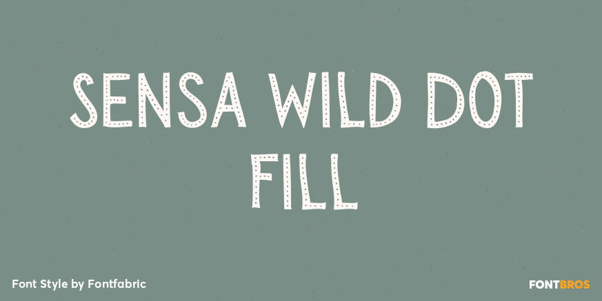 Sensa Wild Dot Fill Poster