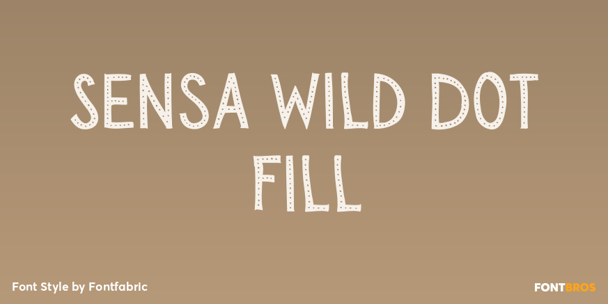 Sensa Wild Dot Fill Poster