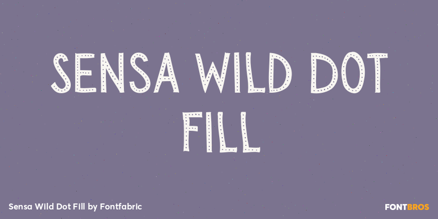 Sensa Wild Dot Fill Poster