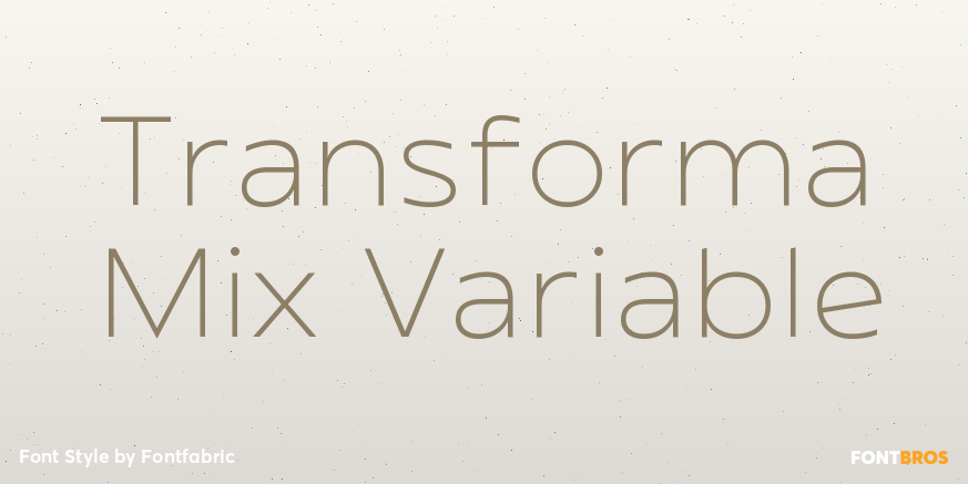 Transforma Mix Variable Poster