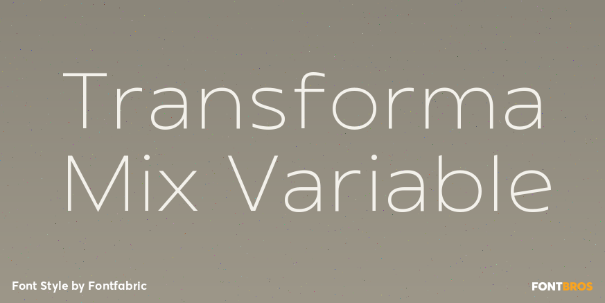 Transforma Mix Variable Poster