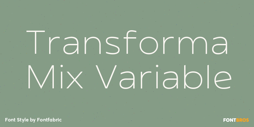 Transforma Mix Variable Poster