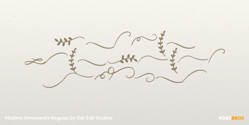 Madina Ornaments Regular Poster