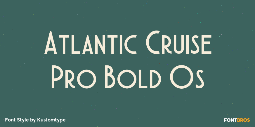 Atlantic Cruise Pro Bold Os Poster