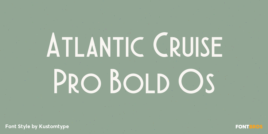 Atlantic Cruise Pro Bold Os Poster