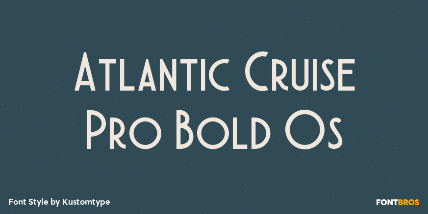 Atlantic Cruise Pro Bold Os Poster