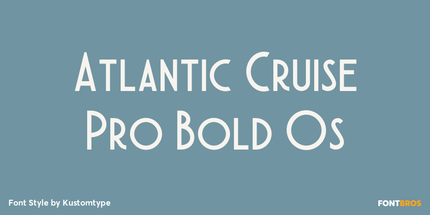 Atlantic Cruise Pro Bold Os Poster