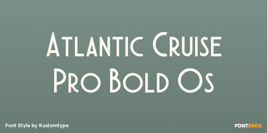 Atlantic Cruise Pro Bold Os Poster