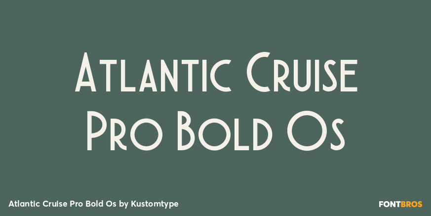 Atlantic Cruise Pro Bold Os Poster
